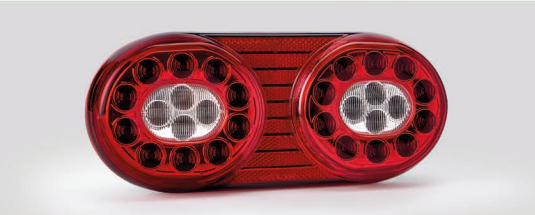 Refil Lanterna Traseira LED Linha R Randon após 2014 Bi-volt 12V/24V