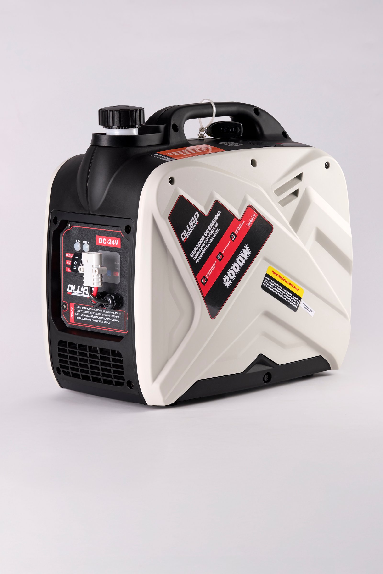 Gerador de Energia Automotivo 24V 2000W (Gasolina)