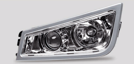 Farol Auxiliar c/ Moldura Volvo FH/FM 2010 a 2014