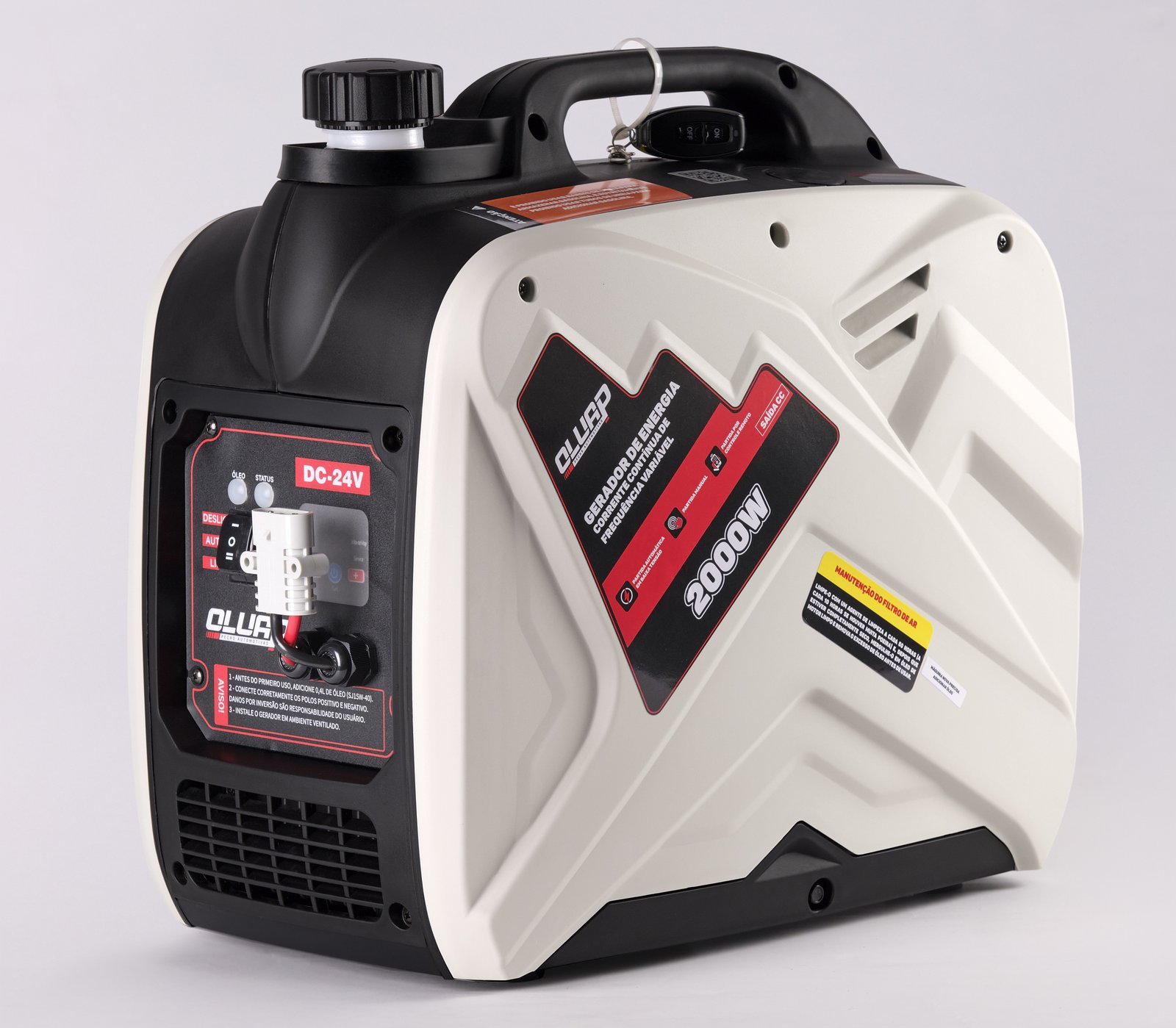 Gerador de Energia Automotivo 24V 2000W (Gasolina)