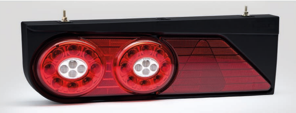 Lanterna Traseira LED Linha R Randon após 2014 Bi-volt 12V/24V